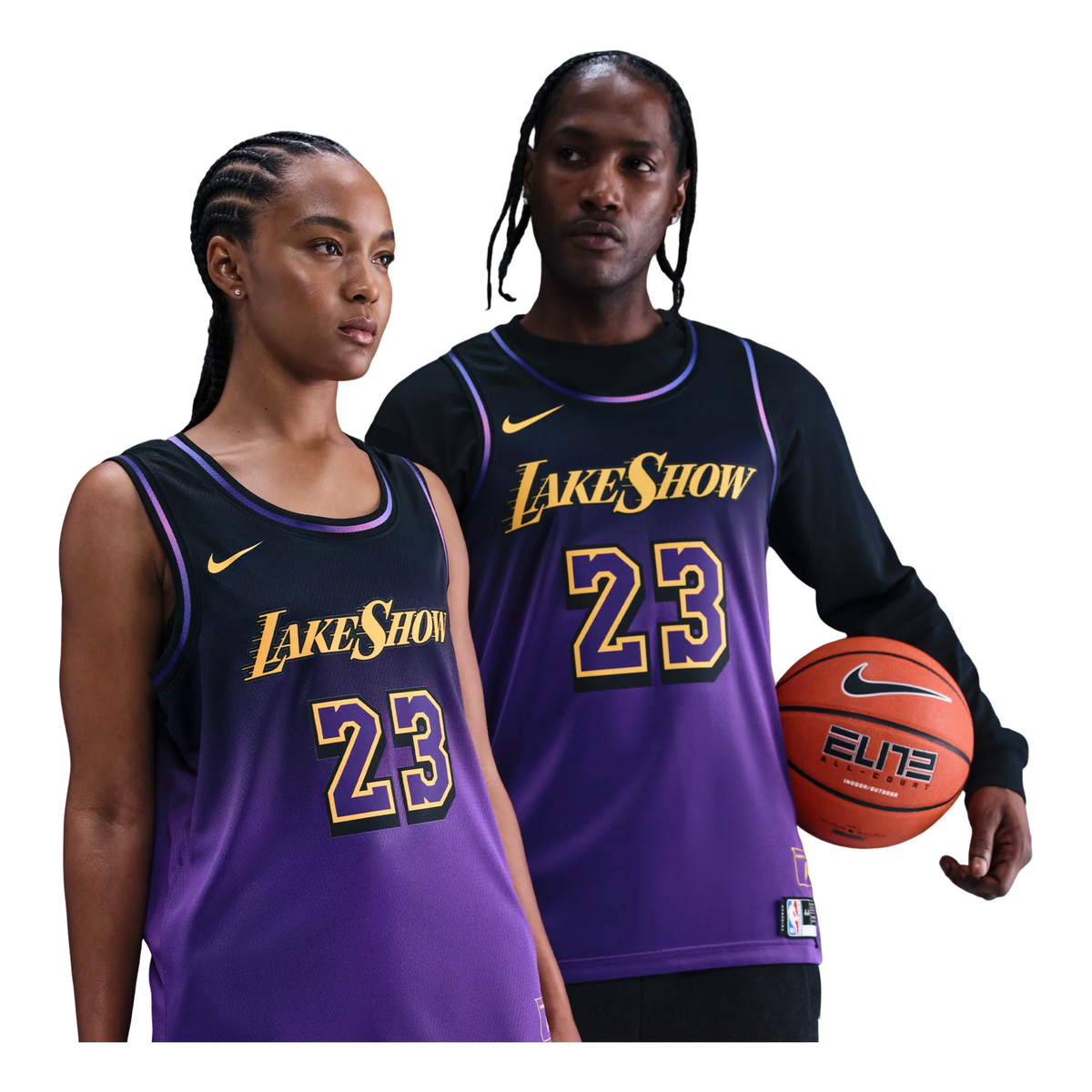 Nike LeBron James Los Angeles Lakers 2024/25 City Edition Jersey FQ4346-504