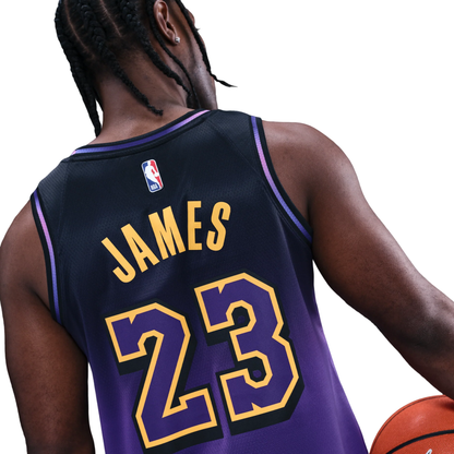 Nike LeBron James Los Angeles Lakers 2024/25 City Edition Jersey FQ4346-504