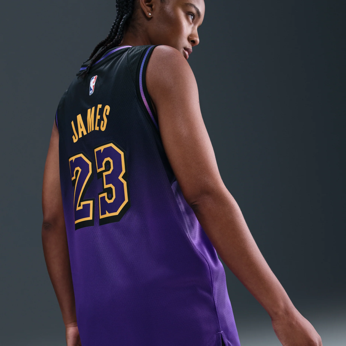 Nike LeBron James Los Angeles Lakers 2024/25 City Edition Jersey FQ4346-504