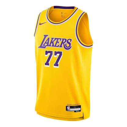 Nike Luka Dončič Los Angeles Lakers Icon Edition Swingman Jersey – Amarillo
