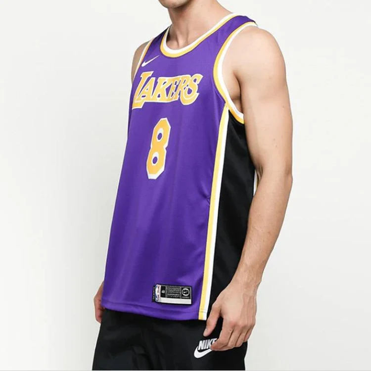 Nike NBA Kobe Bryant #8 Los Angeles Lakers 2021–22 Fan Edition Away Jersey AV3701-504