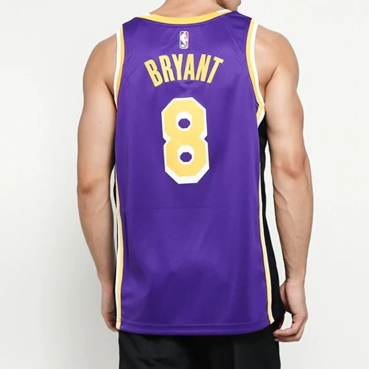 Nike NBA Kobe Bryant #8 Los Angeles Lakers 2021–22 Fan Edition Away Jersey AV3701-504