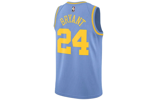 Nike NBA Kobe Bryant #24 Los Angeles Lakers Basketball Jersey Vest - Blue - AO2908-449