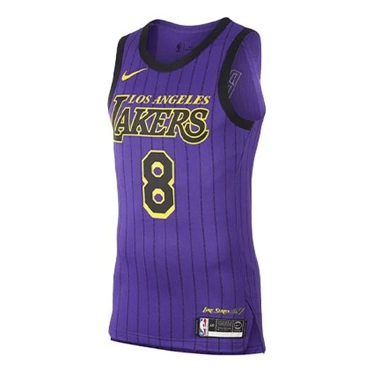 Nike NBA Kobe Bryant #8 Los Angeles Lakers Jersey - Purple - AV3696-504