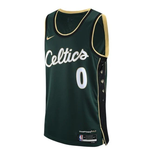 Nike NBA Boston Celtics Jayson Tatum #0 2022/23 City Edition Swingman Jersey - DO9586-332