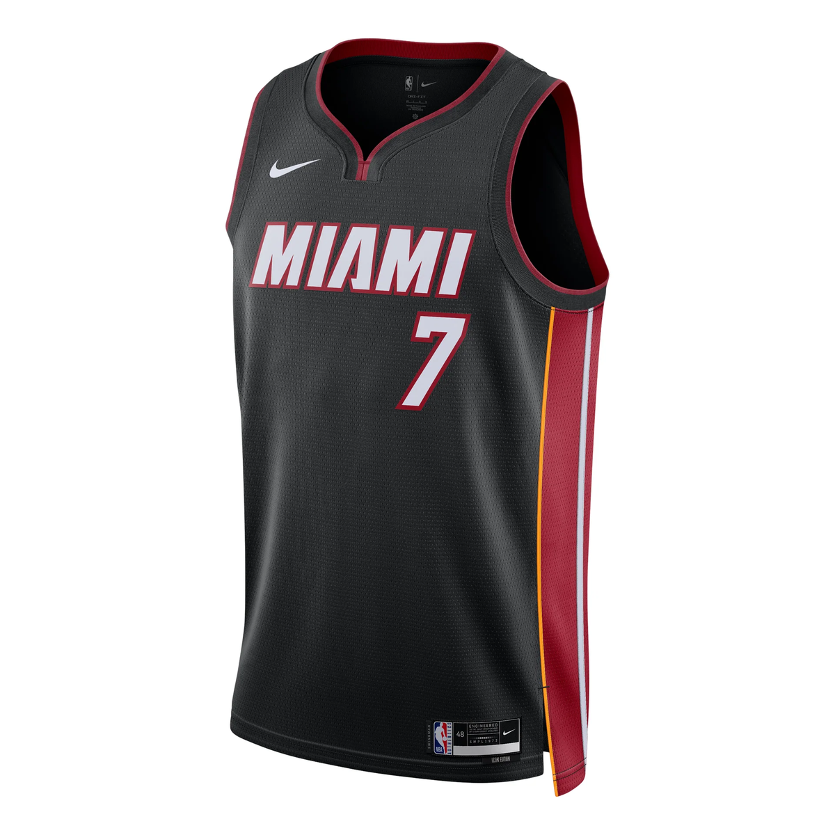 Nike NBA Giannis Antetokounmpo Miami Heat Icon Edition Dri-FIT Swingman Jersey – DN2011-024