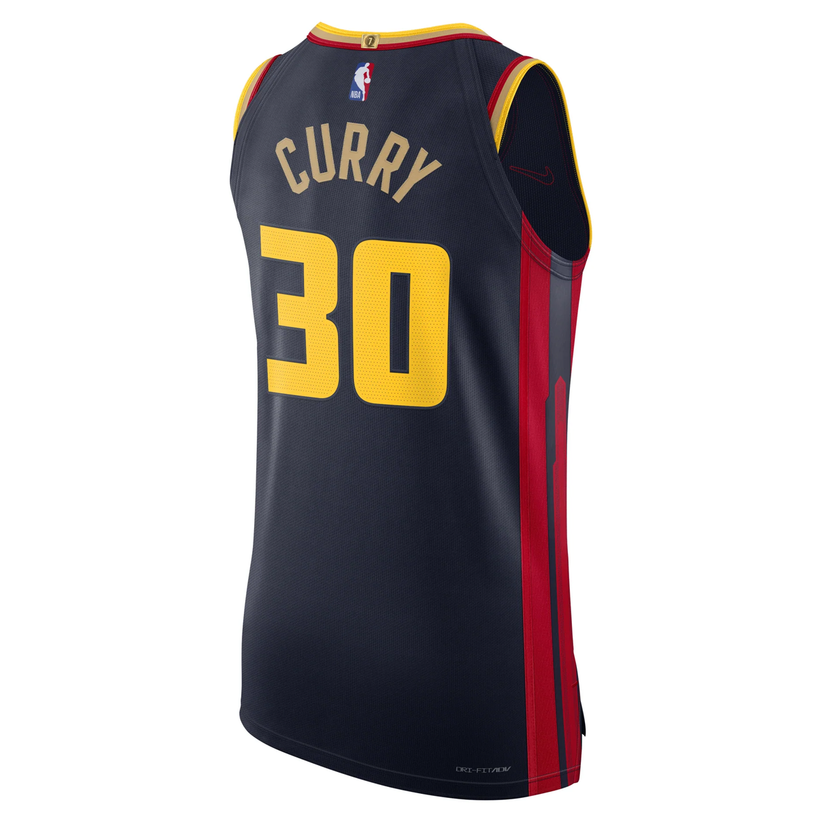 Nike Stephen Curry Golden State Warriors 2024/25 City Edition Authentic Jersey FQ4465-419
