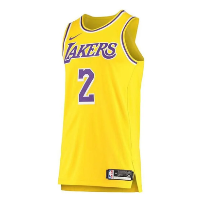 Nike NBA Los Angeles Lakers Lonzo Ball Engineered VK Jersey - Gold - AA7265-728