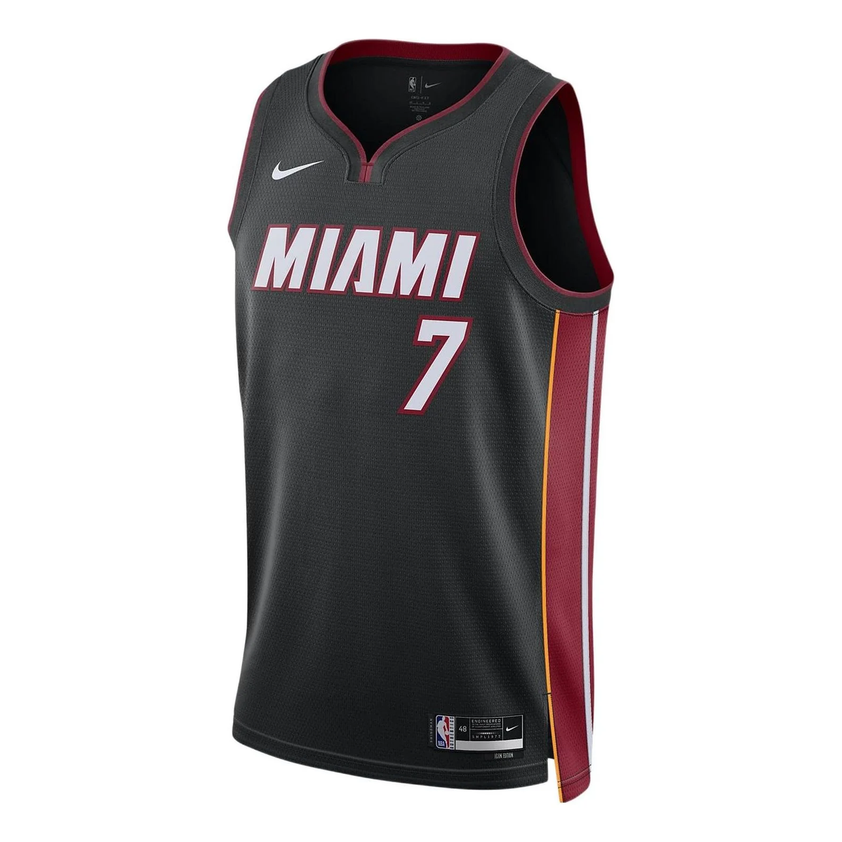 Nike Dri-FIT NBA Miami Heat Kyle Lowry Icon Edition 2022/23 Swingman Jersey - DN2011-012