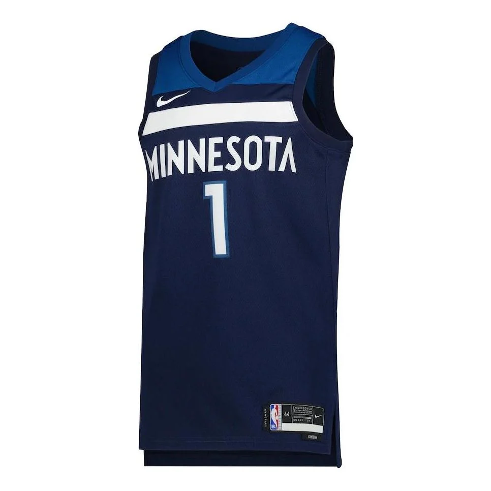 Nike Dri-FIT NBA Minnesota Timberwolves Anthony Edwards Icon Edition 2022/23 Swingman Jersey - DN2013-421