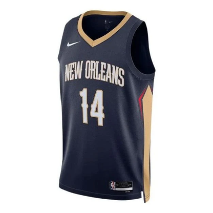 Nike NBA New Orleans Pelicans Brandon Ingram Icon Edition 2022/23 Swingman Jersey #14 - DN2014-420