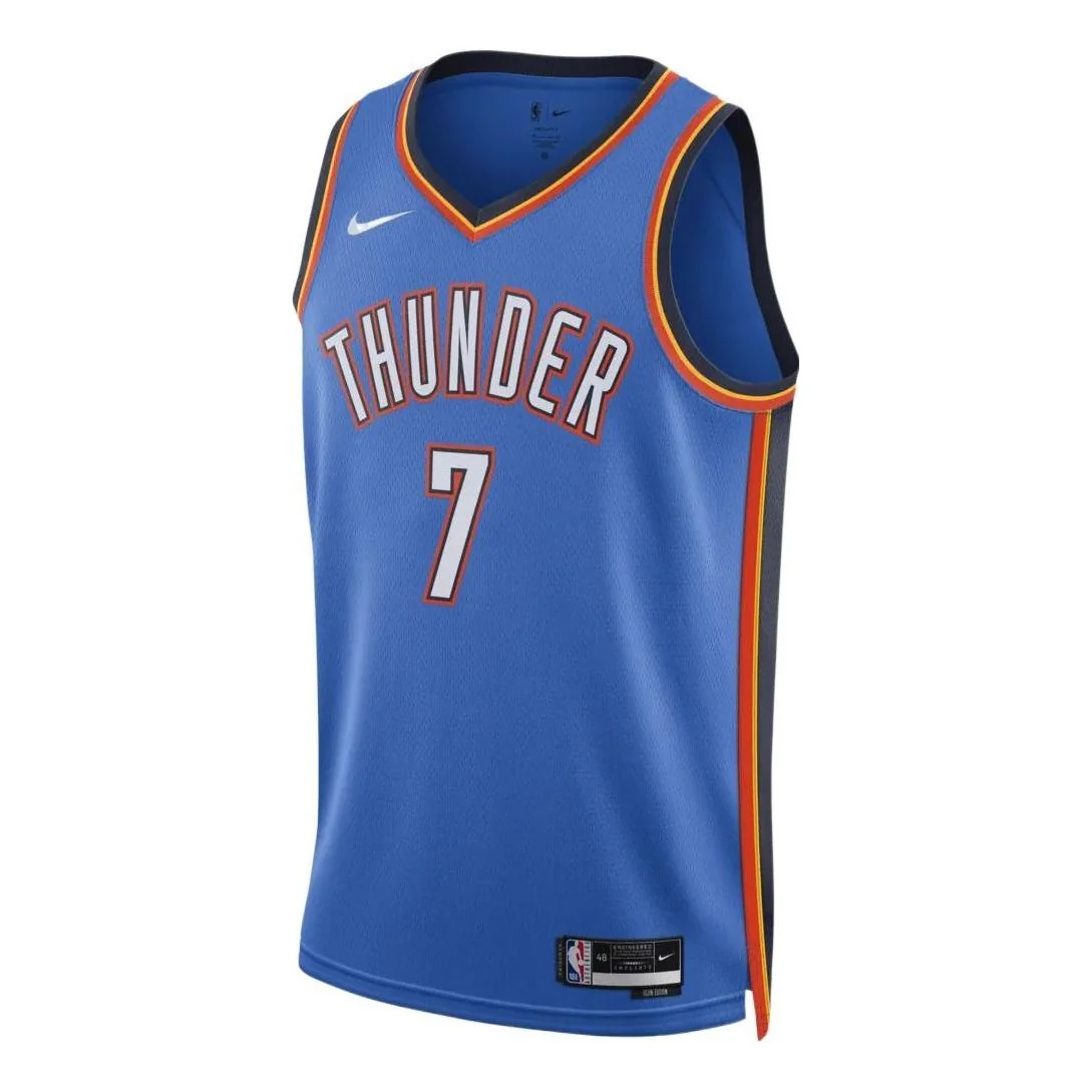 Nike NBA Chet Holmgren Oklahoma City Thunder Icon Edition Dri-FIT Swingman Jersey – DN2016-406