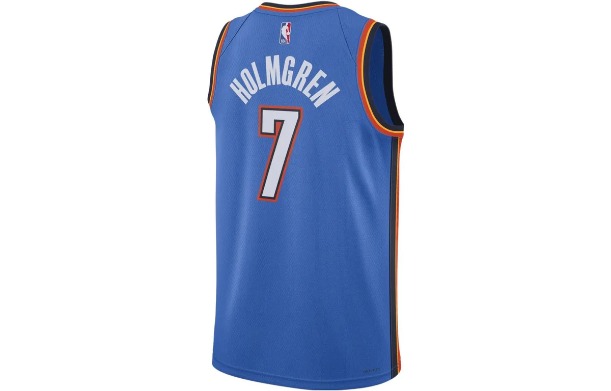 Nike NBA Chet Holmgren Oklahoma City Thunder Icon Edition Dri-FIT Swingman Jersey – DN2016-406