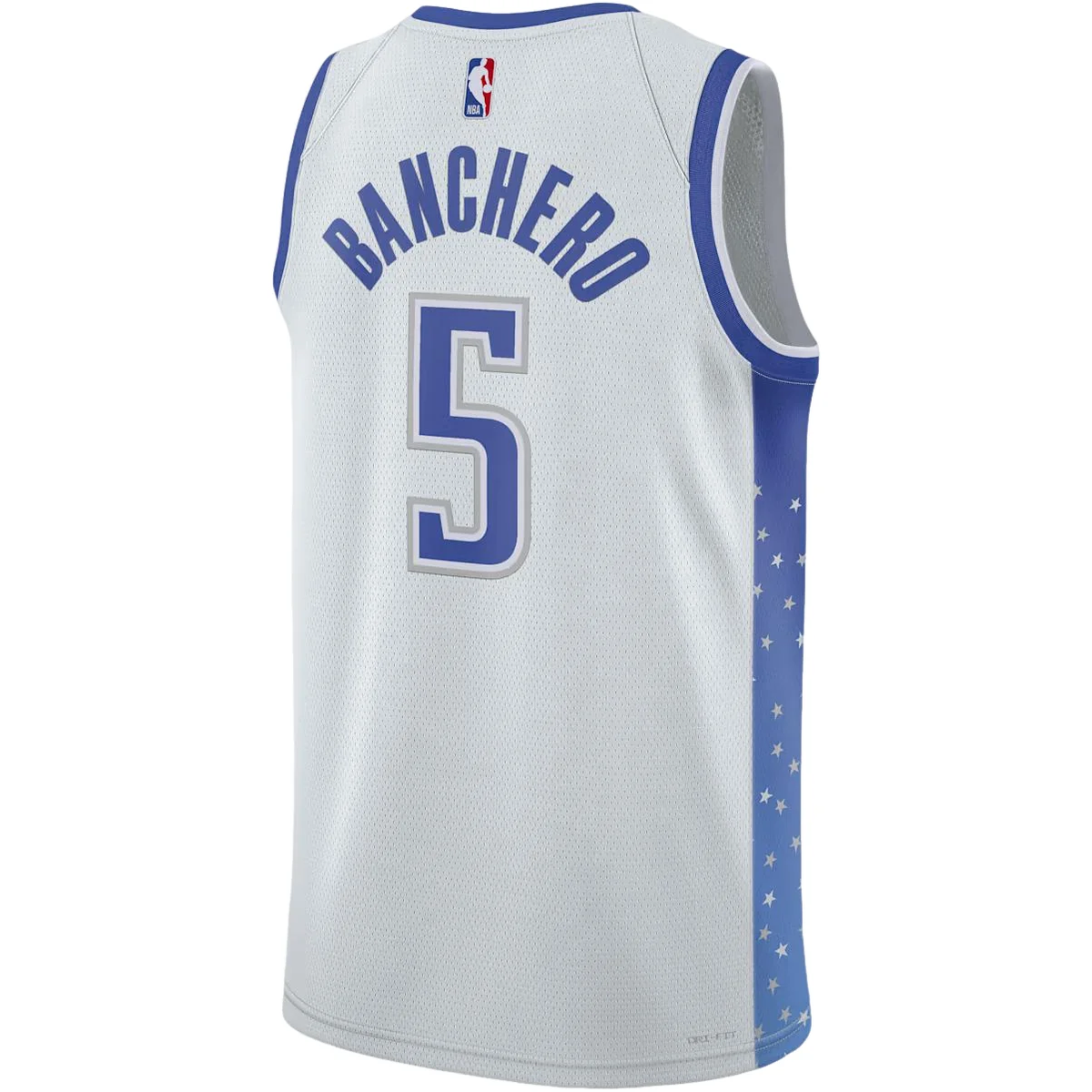 Nike NBA Paolo Banchero Orlando Magic City Edition Swingman Jersey – Pure Platinum (#5)