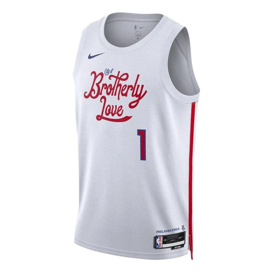 Nike Dri-FIT NBA Philadelphia 76ers James Harden City Edition 2022/23 Swingman Jersey - DO9606-107