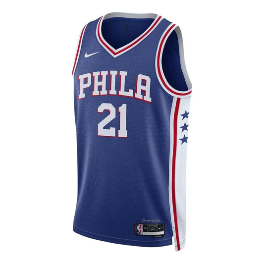 Nike-Dri-FIT NBA Philadelphia 76ers Joel Embiid Icon Edition 2022/23 Swingman Jersey DN2018-401