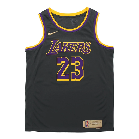 Nike NBA LeBron James #23 Los Angeles Lakers 2020–21 Fan Edition Swingman Jersey - CN9929-013