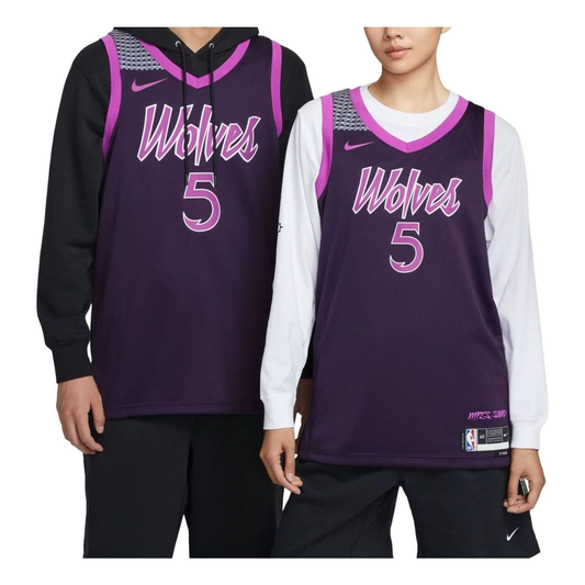 Nike NBA Anthony Edwards Minnesota Timberwolves City Edition Swingman Jersey – HM6334-525