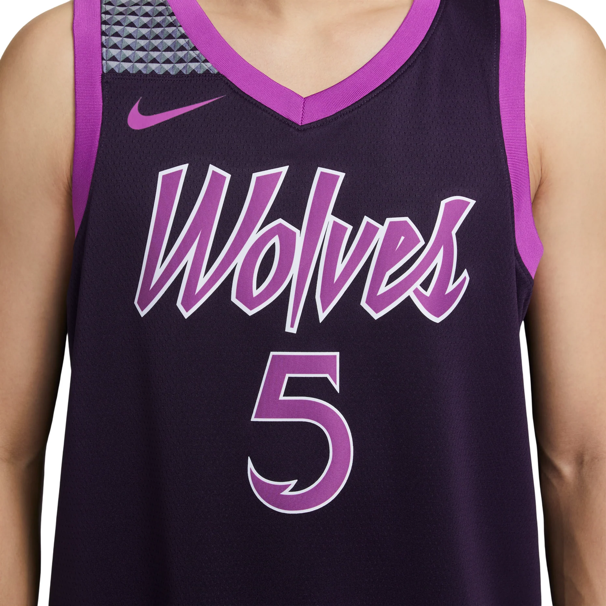 Nike NBA Anthony Edwards Minnesota Timberwolves City Edition Swingman Jersey – HM6334-525