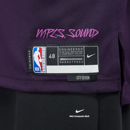 Nike NBA Anthony Edwards Minnesota Timberwolves City Edition Swingman Jersey – HM6334-525