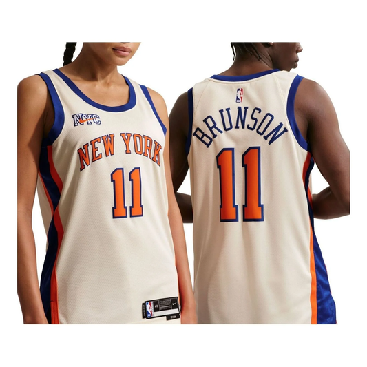 Nike NBA Jalen Brunson New York Knicks City Edition Swingman Jersey – HM5989-123