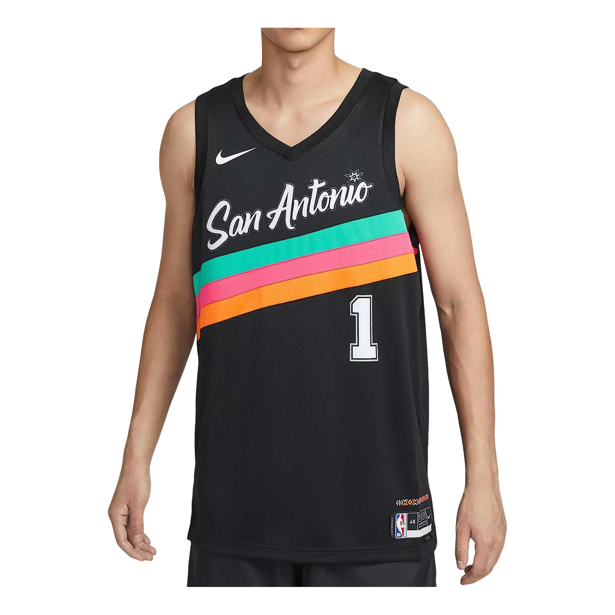 Nike Victor Wembanyama San Antonio Spurs City Edition NBA Swingman Jersey HM5996-013