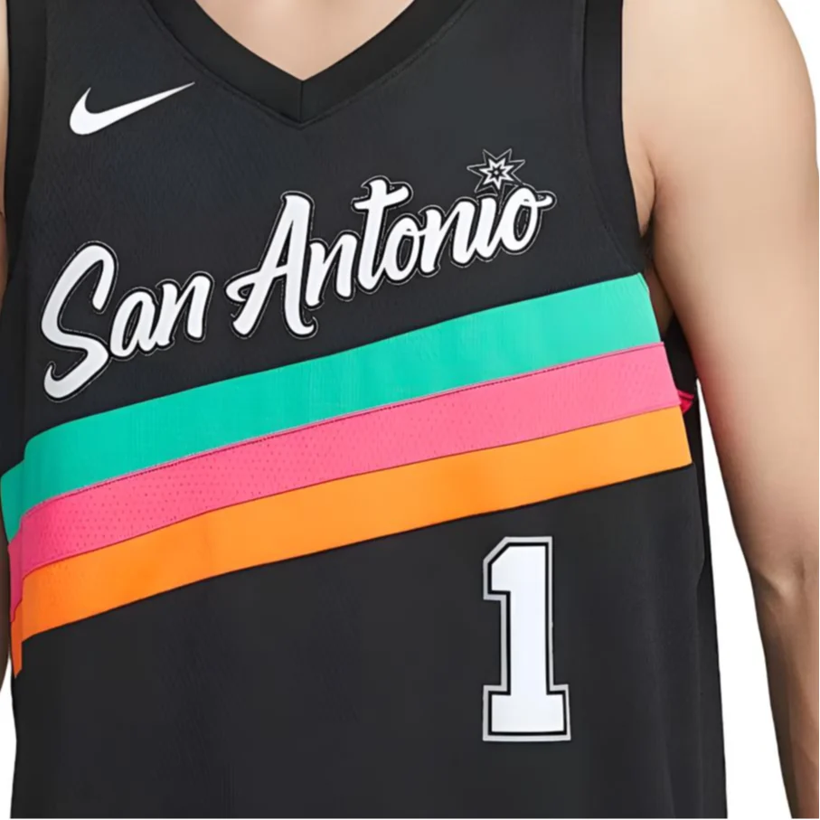 Nike Victor Wembanyama San Antonio Spurs City Edition NBA Swingman Jersey HM5996-013