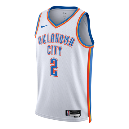 Nike NBA Shai Gilgeous-Alexander Oklahoma City Thunder Association Edition Dri-FIT Swingman Jersey – DN2088-100