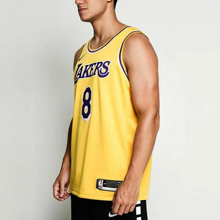 Nike NBA Kobe #8 Los Angeles Lakers Team Limited Fan Edition Swingman Jersey - AV1229-728