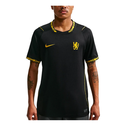 Nike x Chelsea FC 2026/27 Stadium Away Dri-FIT Replica Jersey - Black / Midwest Gold II1941-011