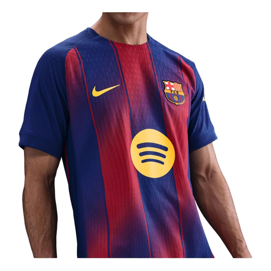 Nike x F.C. Barcelona 2025/26 Match Home Dri-FIT ADV Authentic T-Shirt - Deep Royal Blue / Noble Red / Midwest Gold HJ4544-456