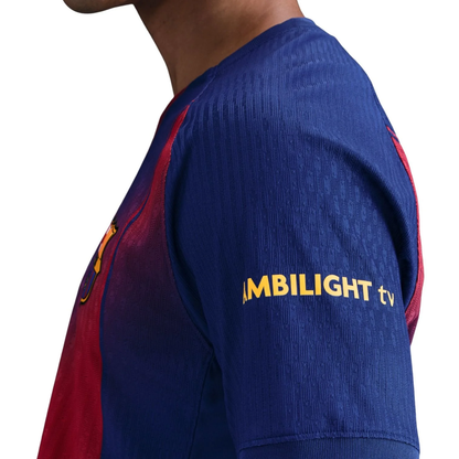 Nike x F.C. Barcelona 2025/26 Match Home Dri-FIT ADV Authentic T-Shirt - Deep Royal Blue / Noble Red / Midwest Gold HJ4544-456