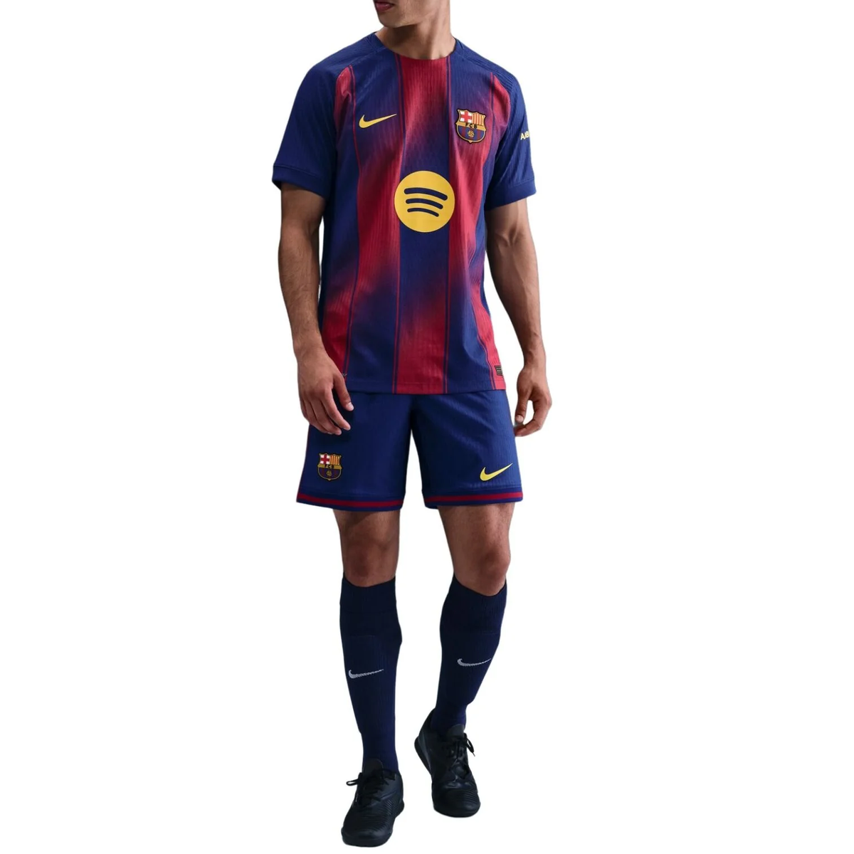 Nike x F.C. Barcelona 2025/26 Match Home Dri-FIT ADV Authentic T-Shirt - Deep Royal Blue / Noble Red / Midwest Gold HJ4544-456