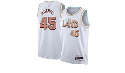 Nike x NBA Cleveland Cavaliers Donovan Mitchell Jersey - White - DQ0239-100