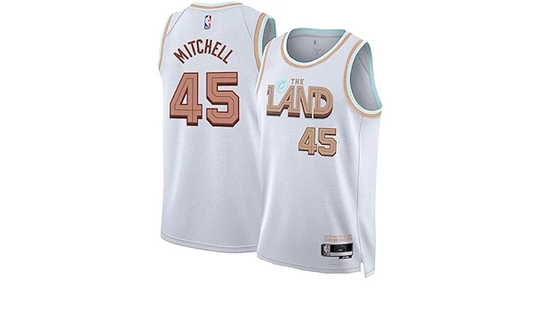 Nike x NBA Cleveland Cavaliers Donovan Mitchell Jersey - White - DQ0239-100