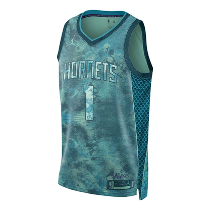 Nike x NBA Charlotte Hornets LaMelo Ball Dri-FIT Swingman Jersey - Green - FD4104-305