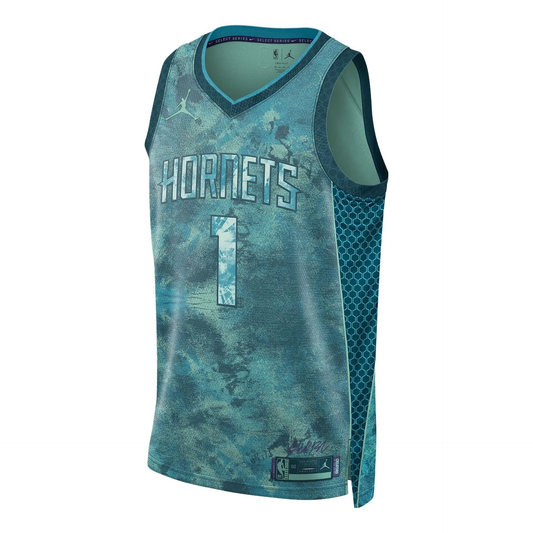 Nike x NBA Charlotte Hornets LaMelo Ball Dri-FIT Swingman Jersey - Green - FD4104-305