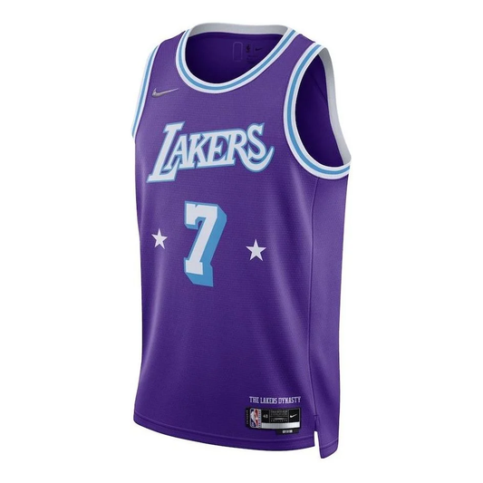 Nike x NBA Carmelo Anthony #7 Los Angeles Lakers 2021–22 Jersey DB4032-509