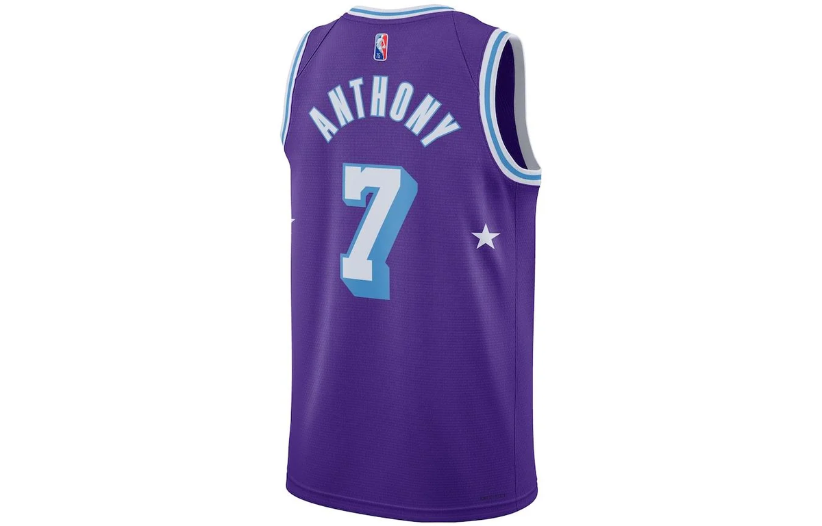 Nike x NBA Carmelo Anthony #7 Los Angeles Lakers 2021–22 Jersey DB4032-509