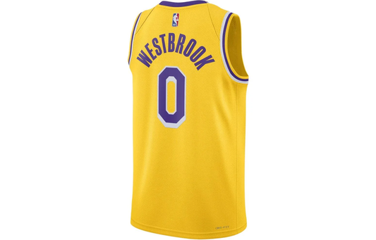 Nike x NBA Russell Westbrook #0 Los Angeles Lakers 2023–2024 Icon Edition Jersey - CW3669-741