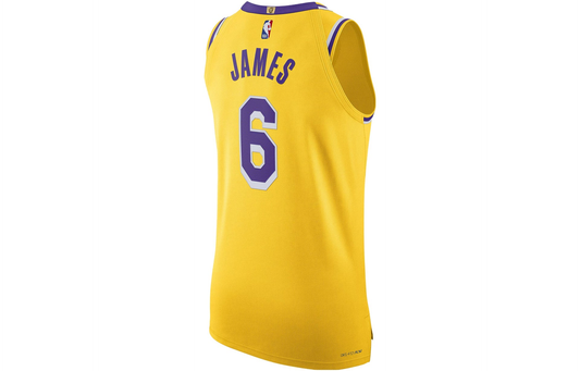 Nike x NBA Los Angeles Lakers LeBron James Jersey - Yellow - DM6028-728
