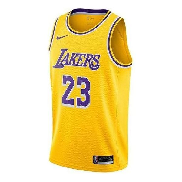 Nike x NBA Los Angeles Lakers Icon Edition Swingman Jersey – LeBron James #23 - AA7100-728