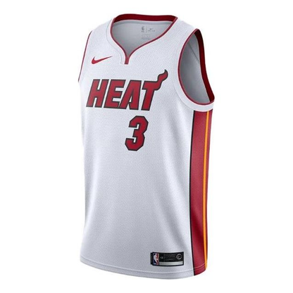 Nike x NBA Miami Heat Dwyane Wade Jersey - White - 864427-104