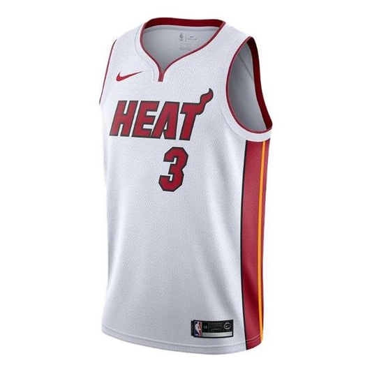Nike x NBA Miami Heat Dwyane Wade Jersey - White - 864427-104