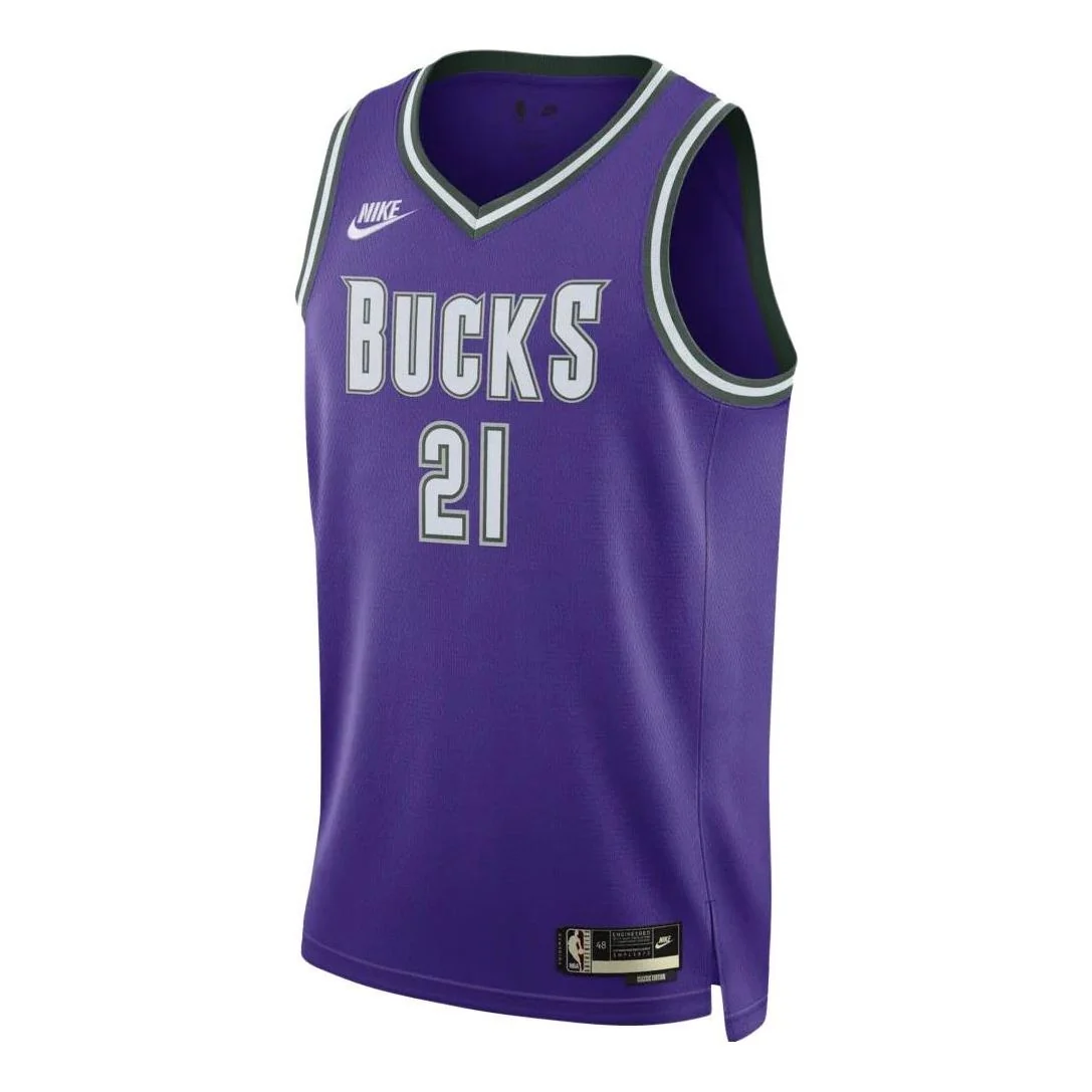 Nike x NBA Milwaukee Bucks Classic Edition Swingman Jersey – Jrue Holiday #21 - DO9450-505