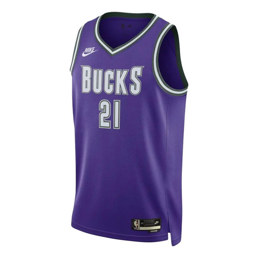 Nike x NBA Milwaukee Bucks Classic Edition Swingman Jersey – Jrue Holiday #21 - DO9450-505