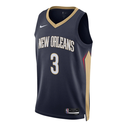 Nike x NBA New Orleans Pelicans CJ McCollum Icon Edition Jersey - 3 - DN2014-424