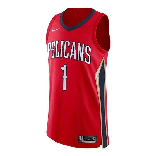 Nike x NBA New Orleans Pelicans Zion Williamson Jersey - Red - AV2674-658
