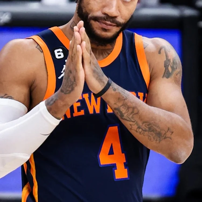 Nike-NBA Derrick Rose New York Knicks 2022/23 Fan Edition Jersey #4 - DO9536-419