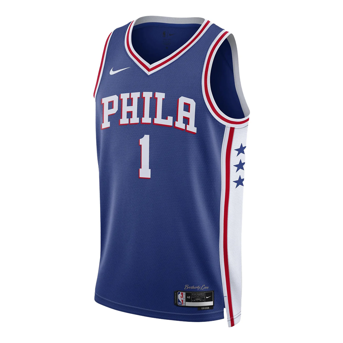 Nike x NBA Philadelphia 76ers 2022-23 Icon Edition Swingman Jersey - James Harden 1 - DN2018-405